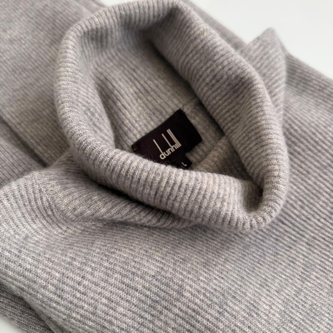 ダンヒル ♡ スーパーファインカシミヤ 100% タートルニット セーター