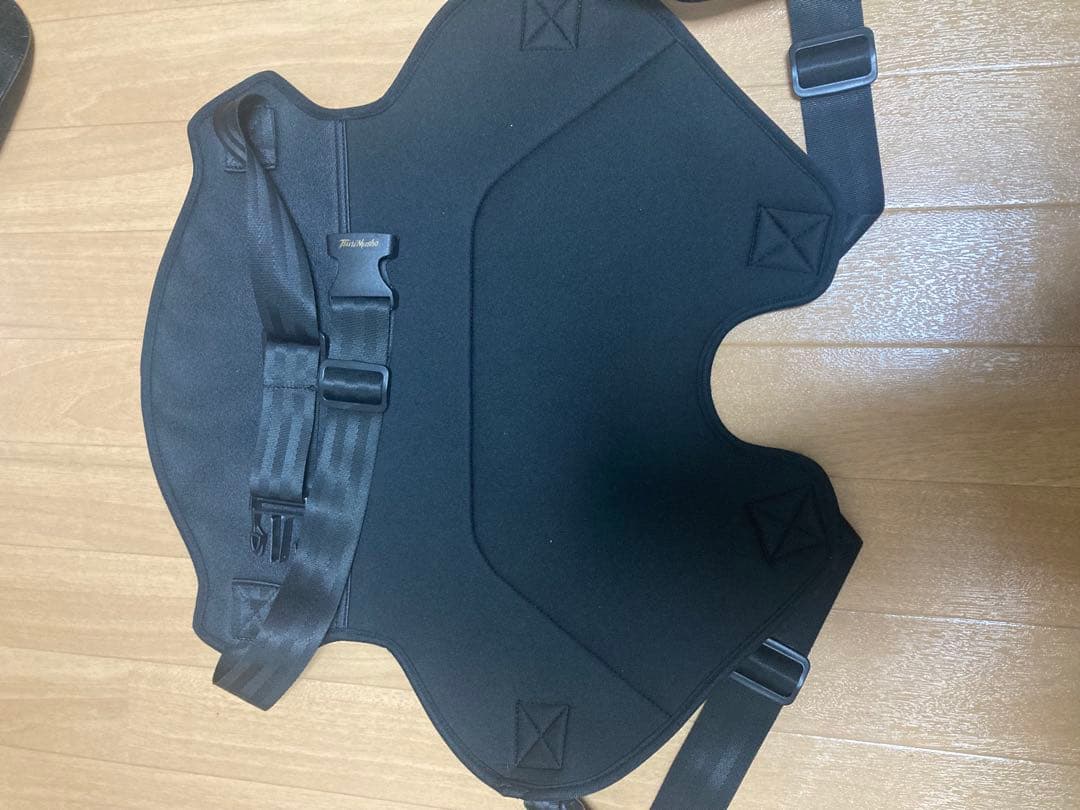 N*-様 釣武者　ヒップガードとキャップのセット　サンラインキャップ付き