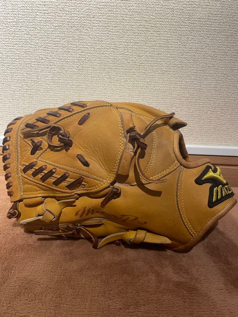 ミズノプロ 軟式 グローブ グラブ 投手用 美品 左