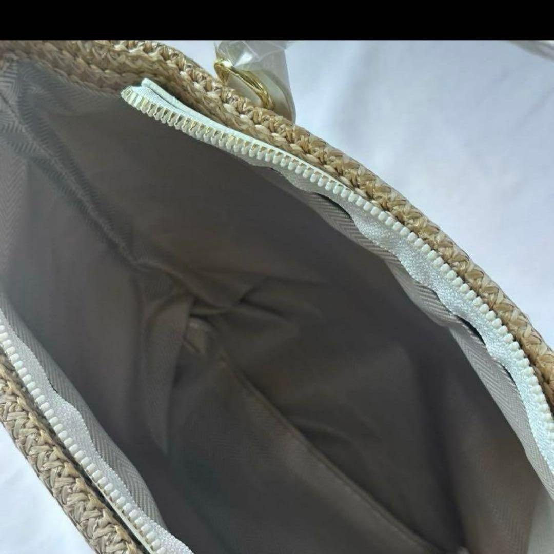 かごバッグ 2way ショルダー付き 新品