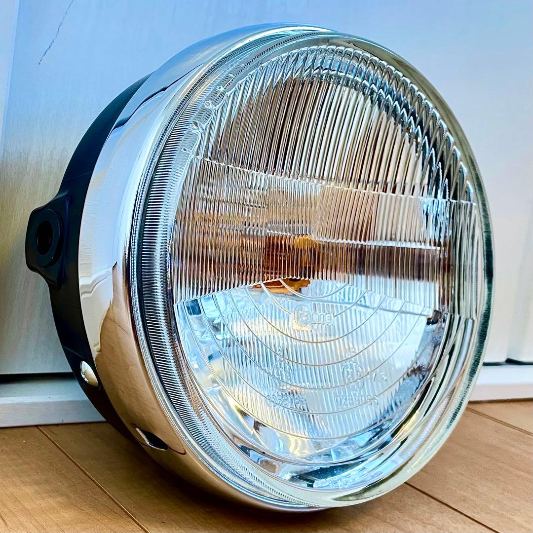 キティ！当時物 シビエ 凹み ヘッドライト CIBIE 極美品 マーシャル