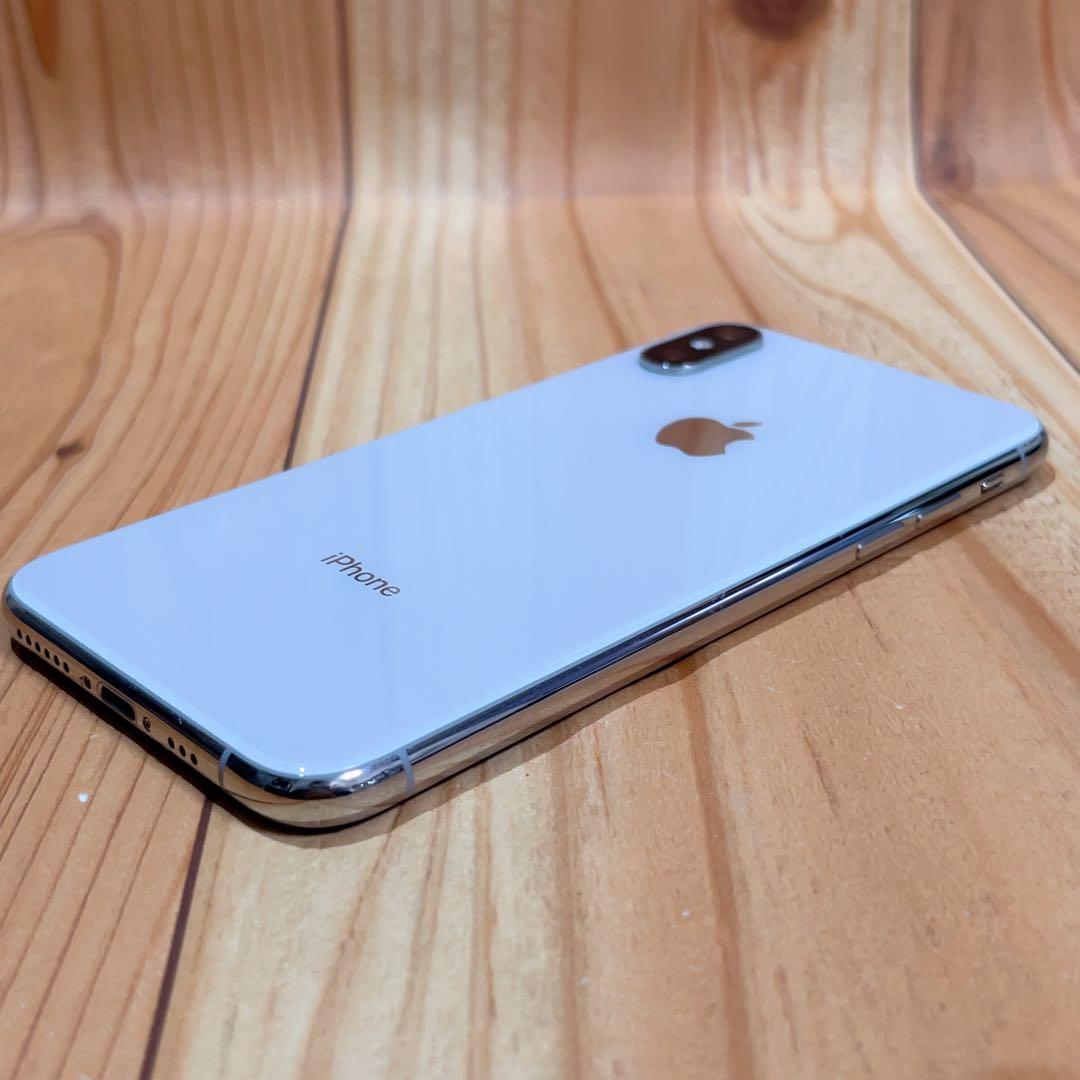 SIMフリー 本体 iPhone XS 256 GB 227 シルバー 電池良好