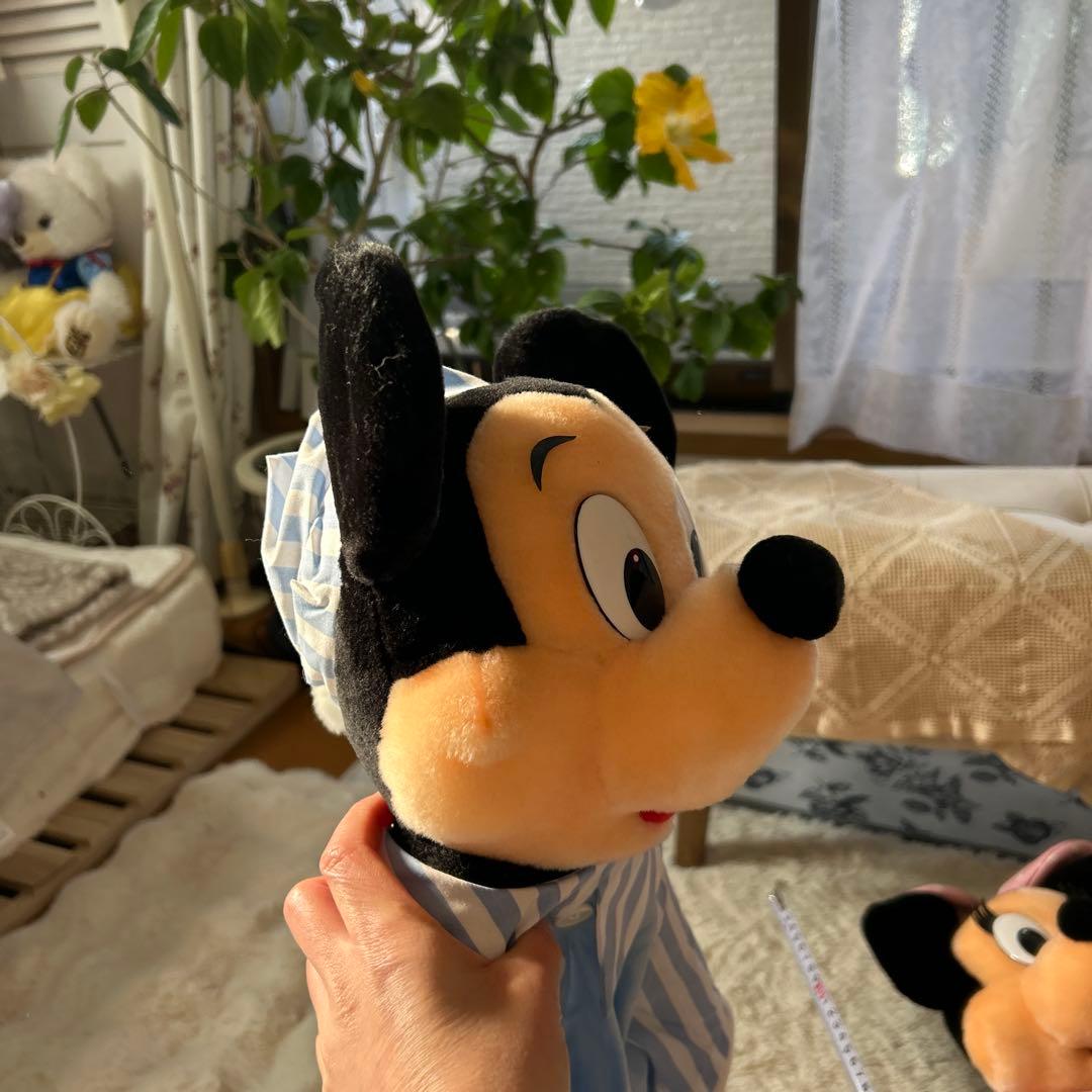 昭和レトロ　ミッキー　パジャマ入れ　レトロパジャマ入れ　オールドディズニー