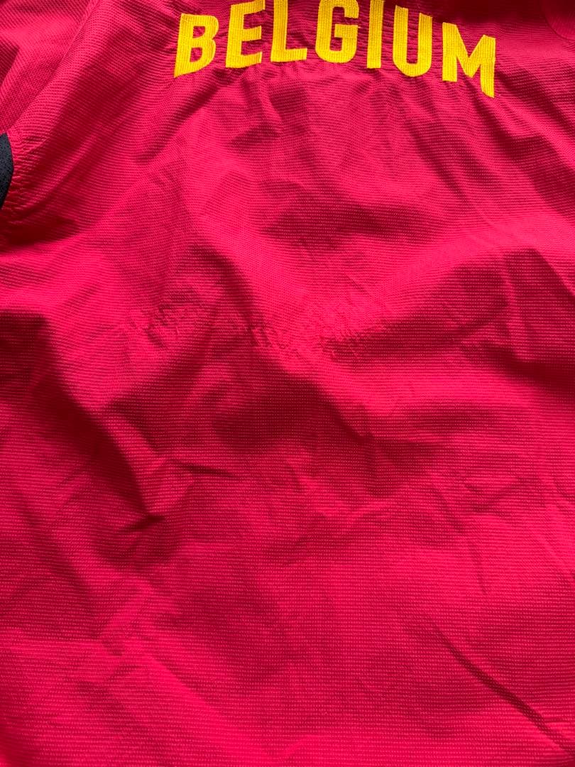 NIKE 90s ベルギー代表　ハーフジップ　ナイロンジャケット　リバーシブル