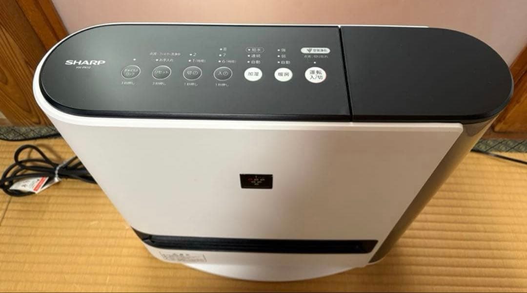 SHARP 加湿セラミックファンヒーター HX-PK12-W