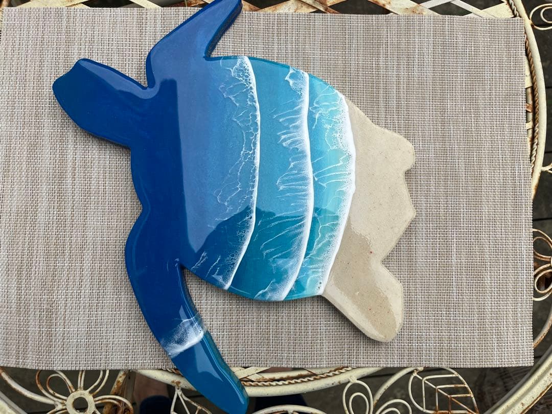 レジンアート海(ウミガメ)