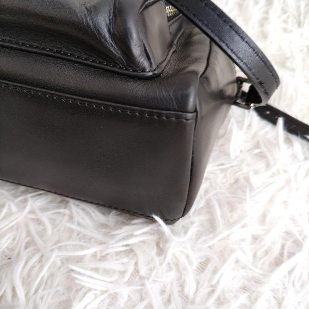 アニエスベー カメラバッグ アンジェル ショルダーバッグ 本革　 ワンポイント