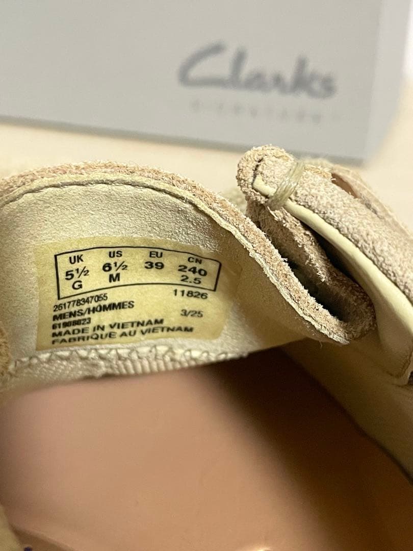 Clarks クラークス　24.5相当　未使用