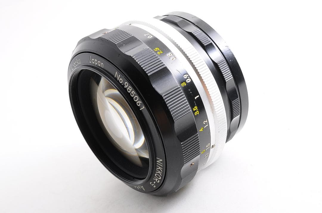 NIKON NIKKOR-S Auto 55mm F/1.2 レンズ @4531