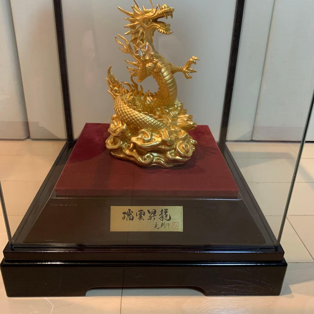 瑞雲昇龍 ドラゴン 置物 【大淵 光則】作