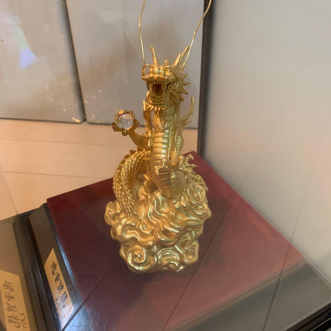 瑞雲昇龍 ドラゴン 置物 【大淵 光則】作