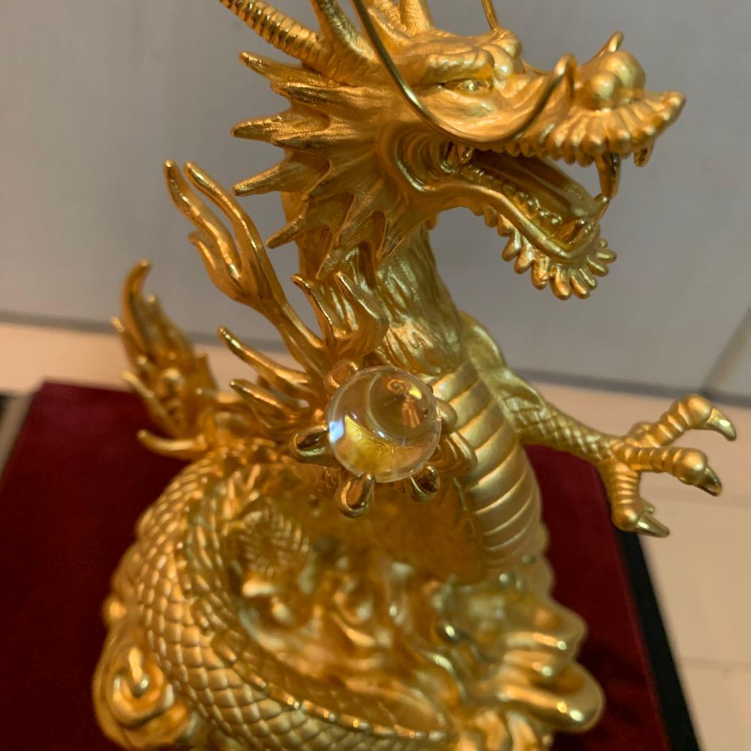 瑞雲昇龍 ドラゴン 置物 【大淵 光則】作