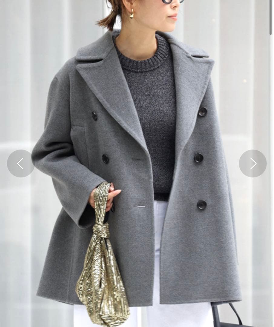 【RAIKKONEN様御専用】Viclor half コート　グレー