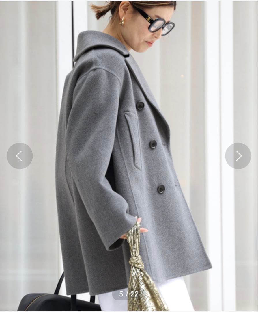 【RAIKKONEN様御専用】Viclor half コート　グレー