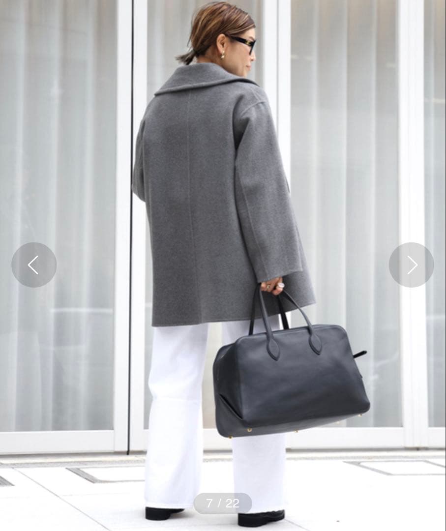 【RAIKKONEN様御専用】Viclor half コート　グレー