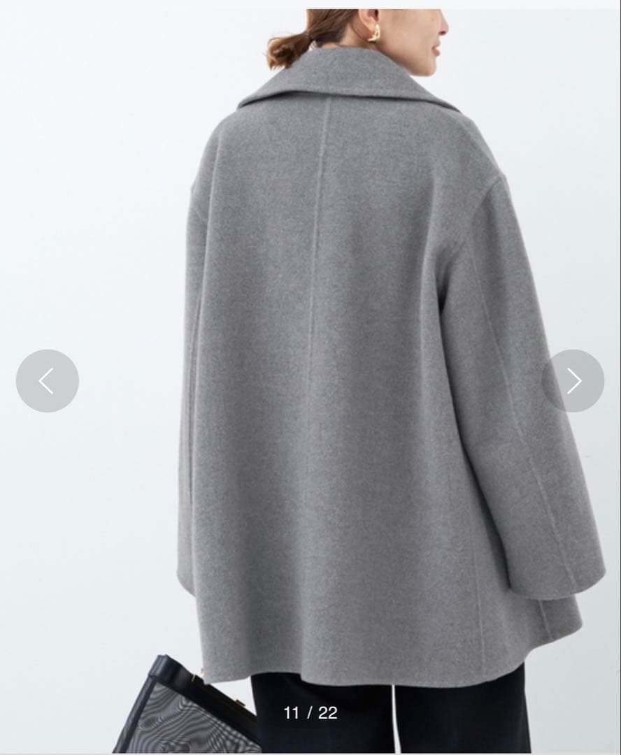 【RAIKKONEN様御専用】Viclor half コート　グレー