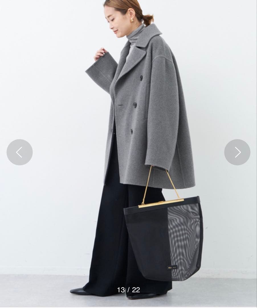 【RAIKKONEN様御専用】Viclor half コート　グレー