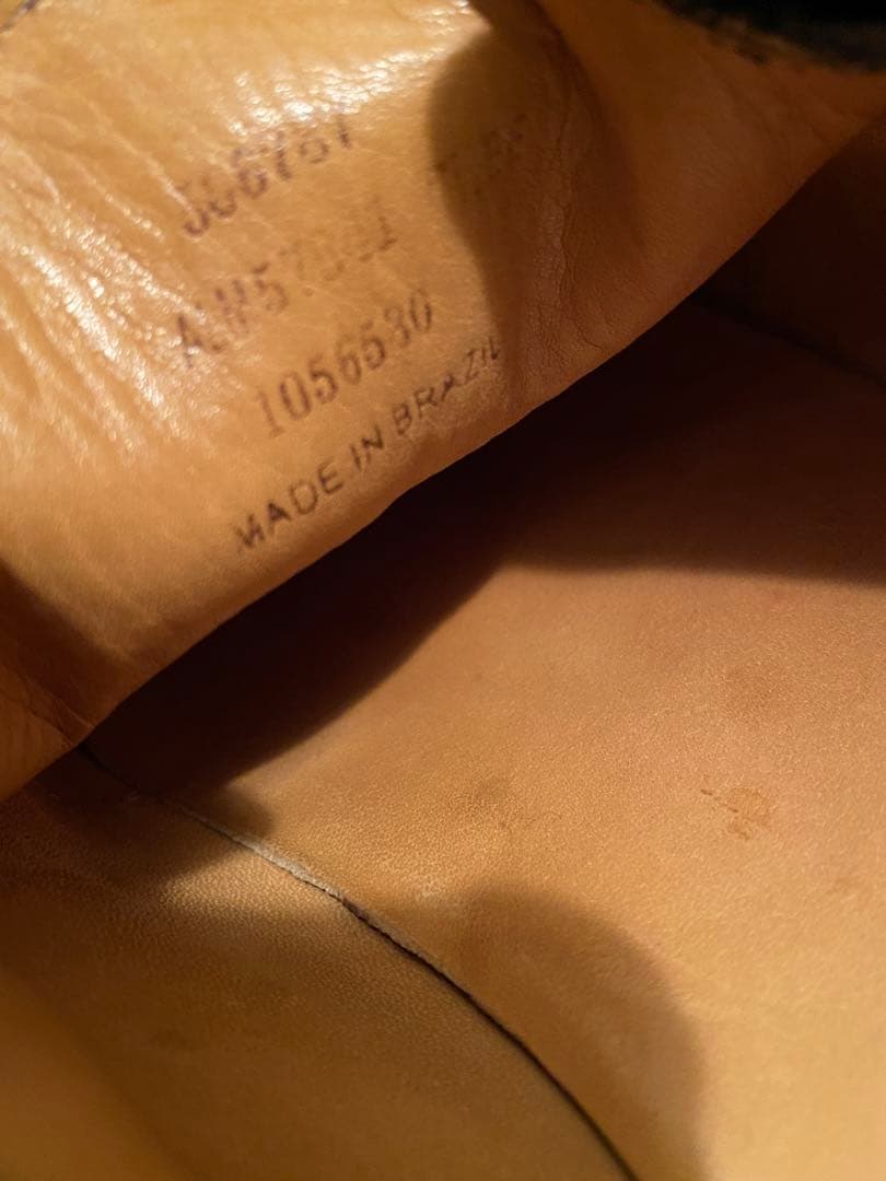 Ralph Laurenダークブラウン スエード モカシンシューズ