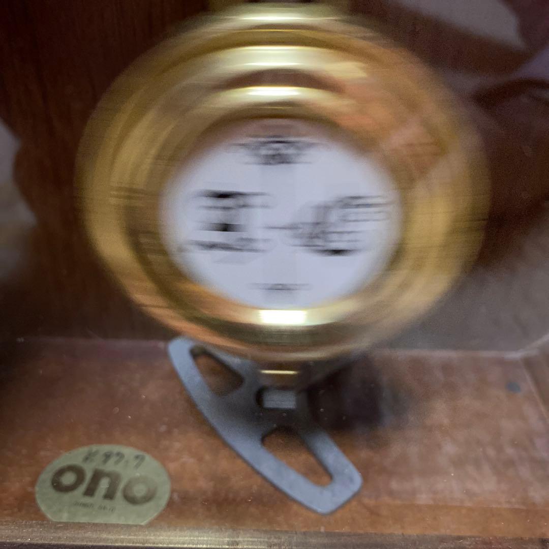 柱時計　ゼンマイ式　ボンボン時計送料込み　値下げしました