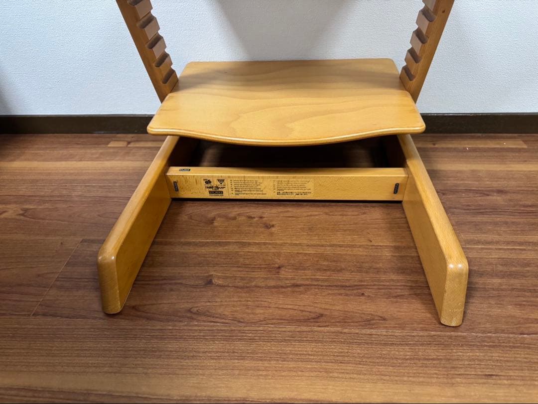 【大人気カラー】stokke ストッケ トリップトラップ　ナチュラル　シリアル3