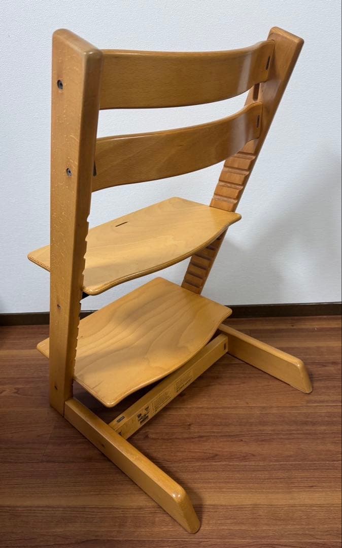 【大人気カラー】stokke ストッケ トリップトラップ　ナチュラル　シリアル3