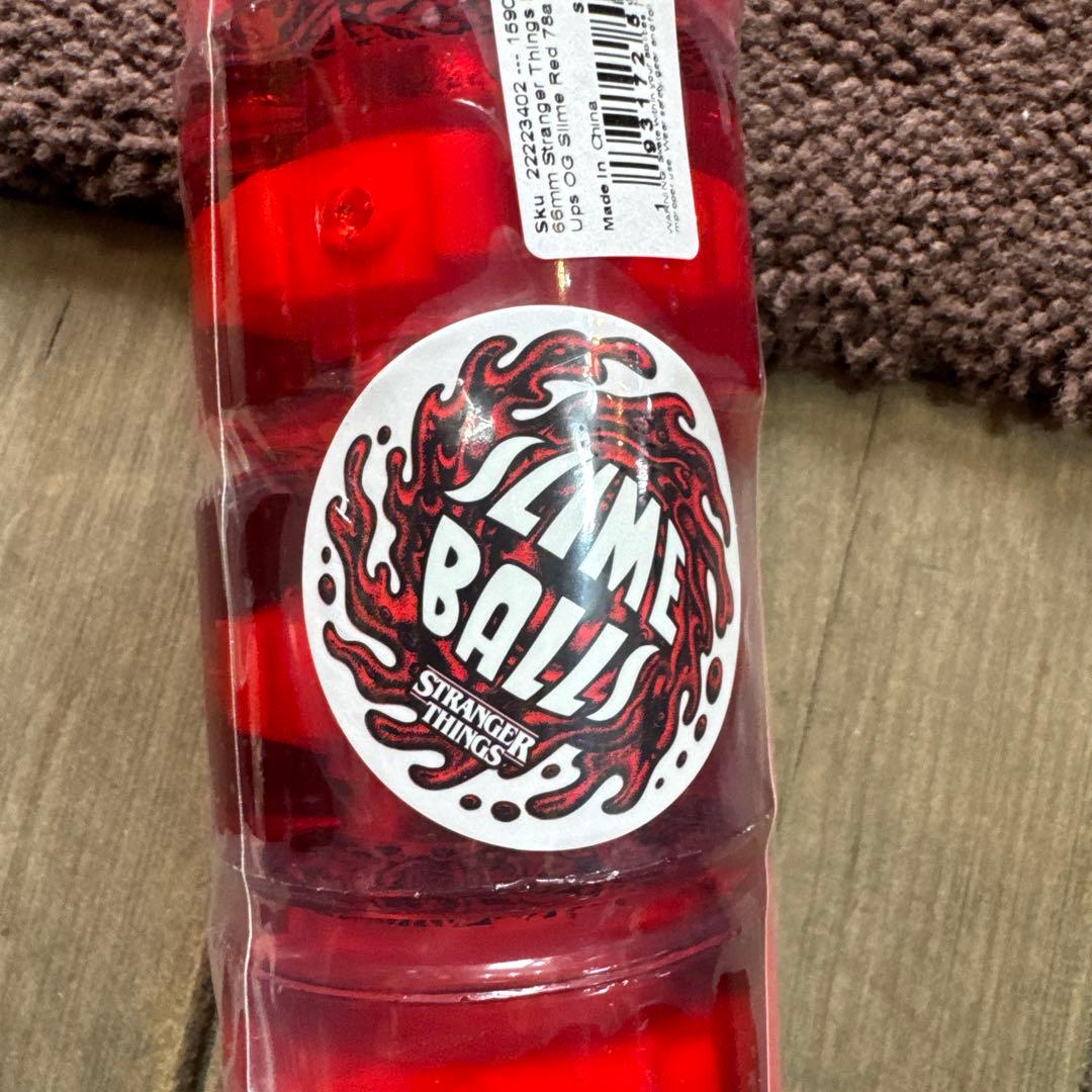 SLIME BALLS ストレンジャーシングス66mm78a光るウィール