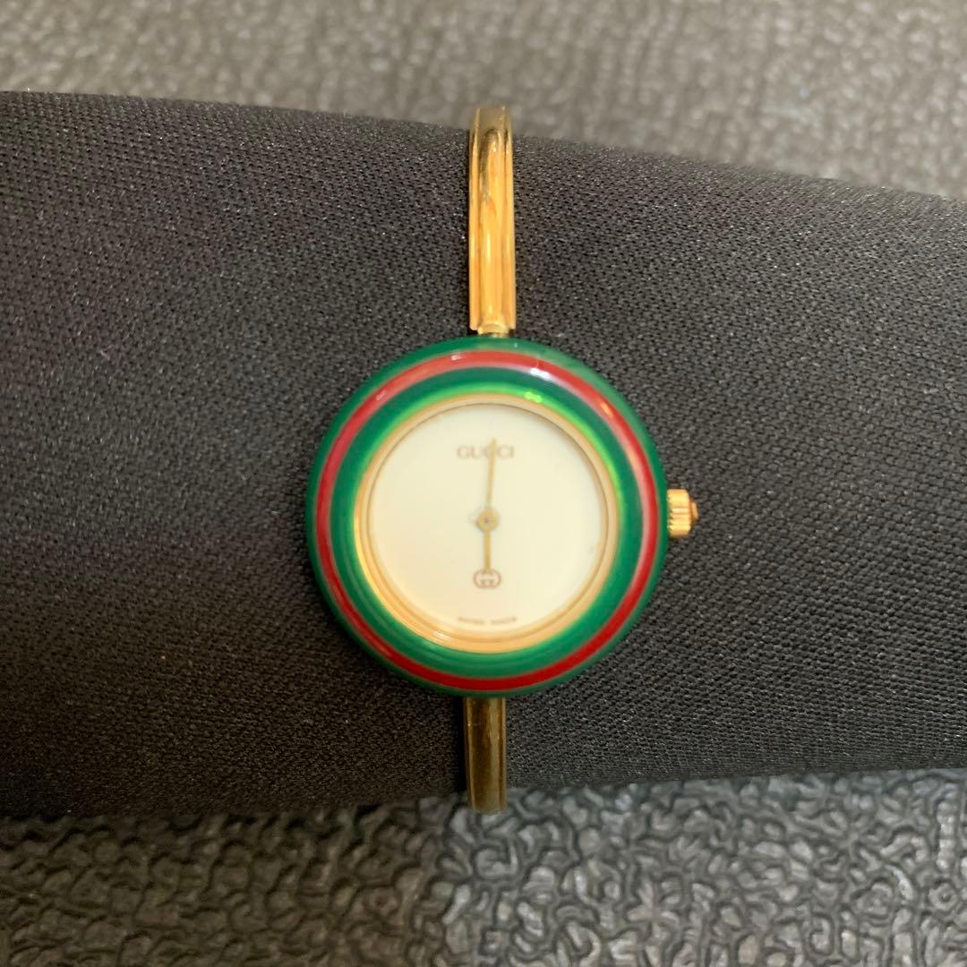 GUCCI 腕時計（裏蓋無し）・チェンジベゼル（茶色無し）