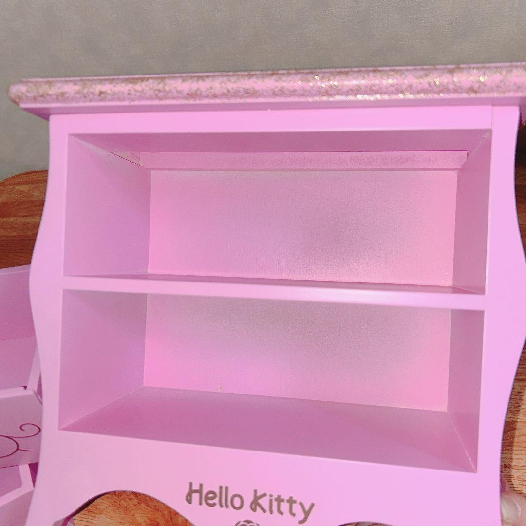 激レア 未使用 ハローキティ バラ 薔薇 チェスト アクセサリーケース 小物入れ