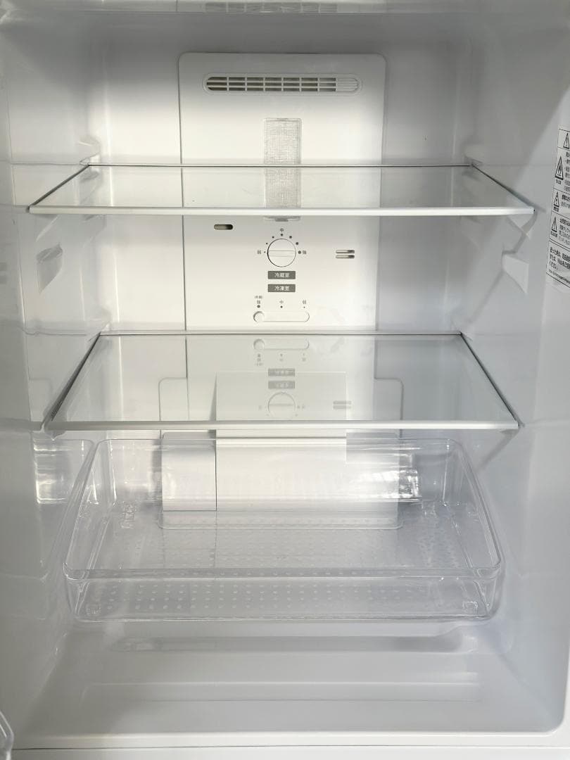 シャープ 2ドア冷蔵庫 152L SJ-D15G-W どっちもドア 2021年製