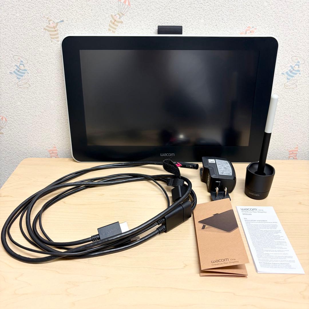 2022年製 Wacom ワコム One 液晶ペンタブレット DTC133W0D