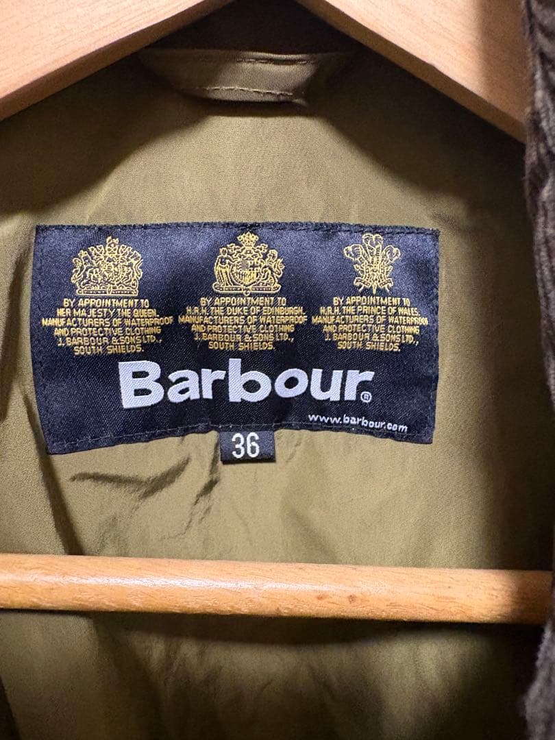 『最終値下』美品　Barbour ビデイル　ナイロンジャケット 36インチ