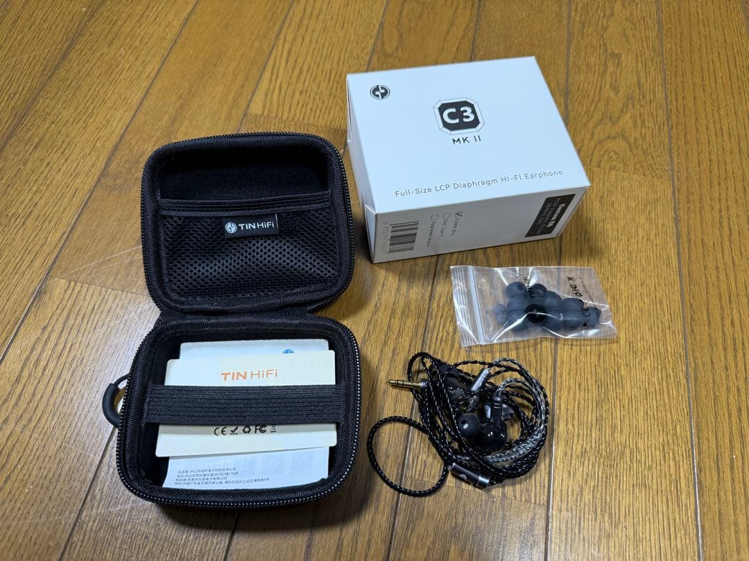 イヤホン BINARY CHOPIN / 7Hz LEGATO / Tinhifi C3