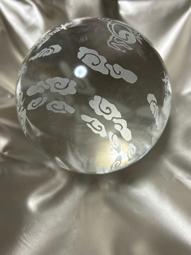 本水晶　ドラゴン　龍　径約:11cm ‼️大特価