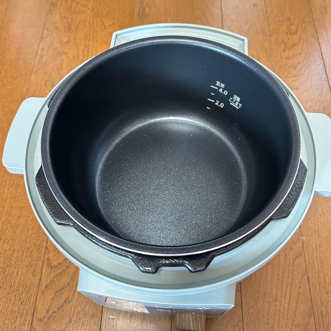 アイリスオーヤマ KPC-MA3-G 電気圧力鍋 ピスタチオグリーン 動作確認済