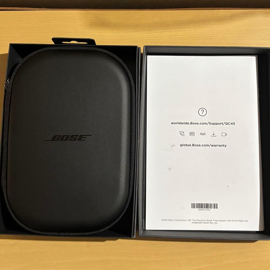 BOSE QuietComfort 45 headphones ホワイトスモーク