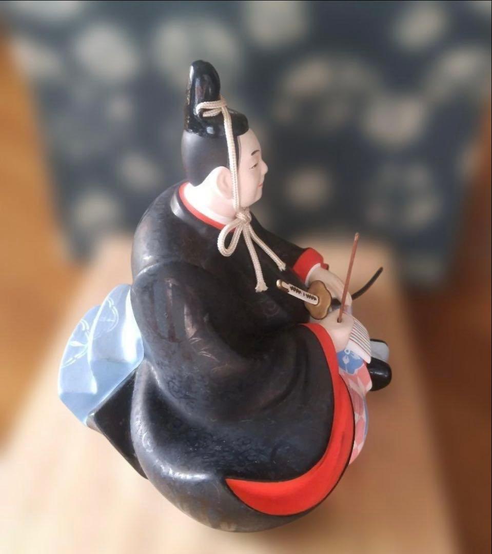 仙台藩　伊達政宗坐像　堤人形