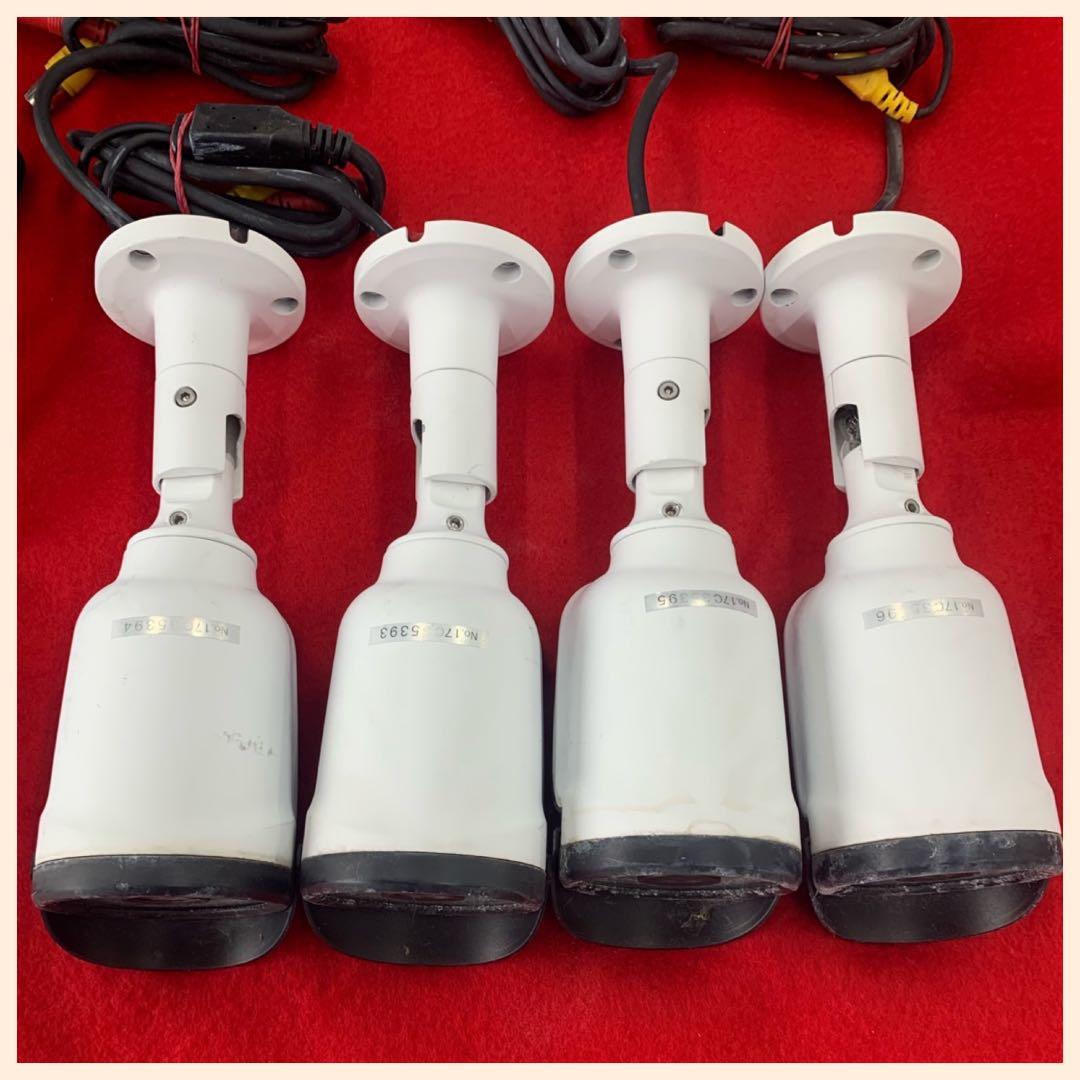 NSS 防犯カメラNSD3004AHD +ワイドモニタ+100万カメラ4台セット