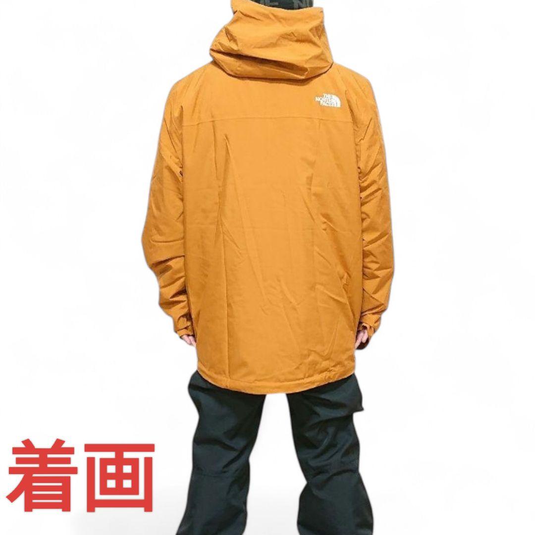 【3WAY】THE NORTH FACE スキースノーボードウェア3XL黄大きめ
