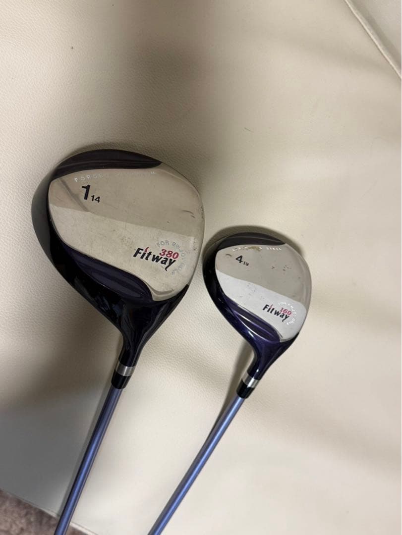 【送料込み】激安　レディースゴルフセット　フィットウェイ　ゴルフバッグ付き