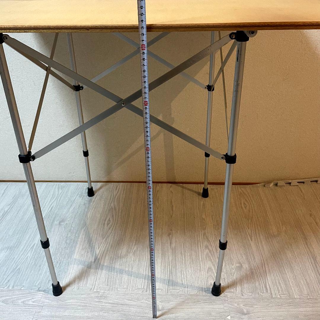  peak フォールディング　テーブル　高さ調整可　シナベニア