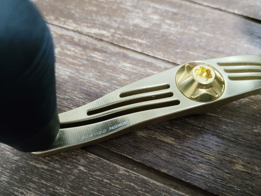 DRT VARIAL GOLD バリアル110 ゴールド 限定 ファットノブ