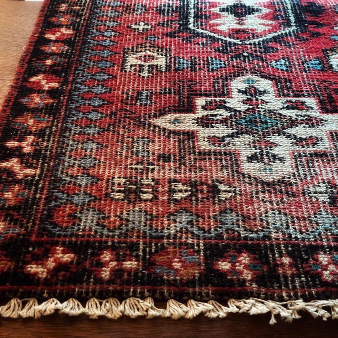 【月末セール】125×59 アフガニスタン バルーチ ヴィンテージラグ