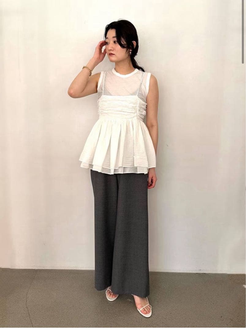 【最終お値下げ】カレンソロジー Curensology レイヤードキャミソール