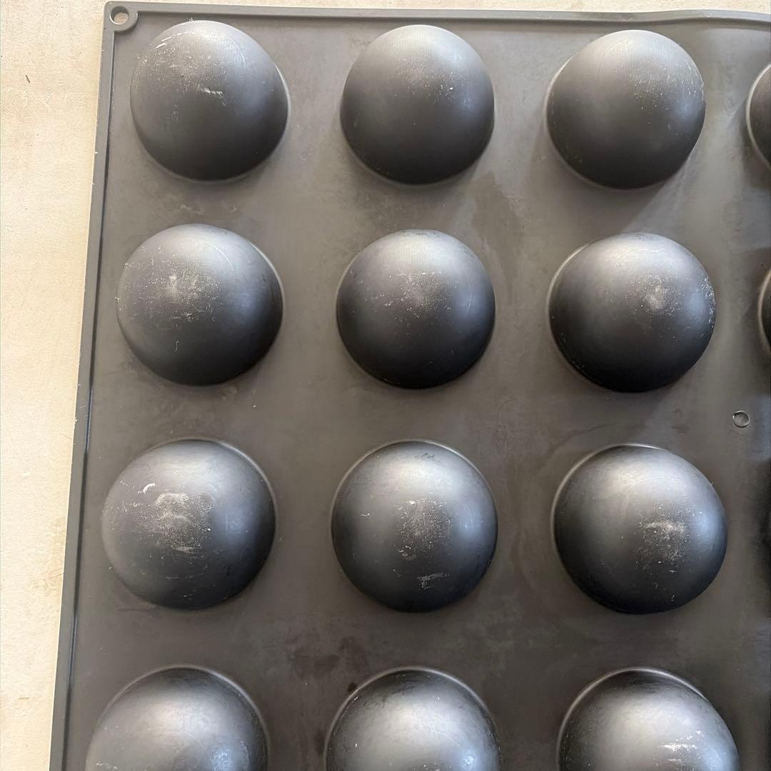 シリコン製半球型モールド1枚