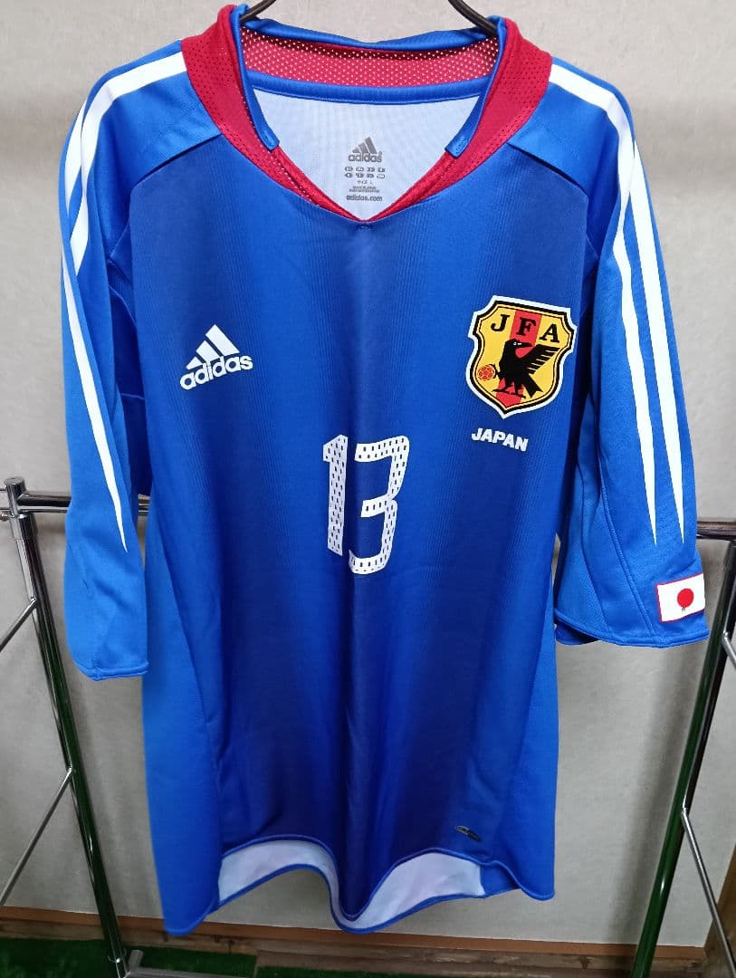 【超希少・一点物】2004 U-23日本代表 鈴木啓太 #13 ユニフォーム L