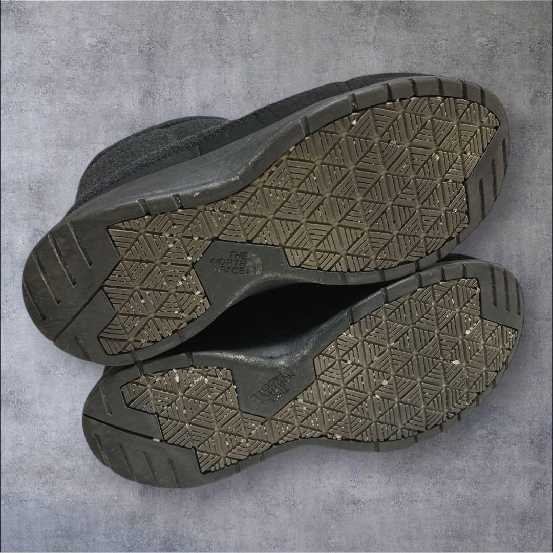 美品✨ノースフェイス（25）ヌプシ スノーブーツ 撥水加工　ウール フリース