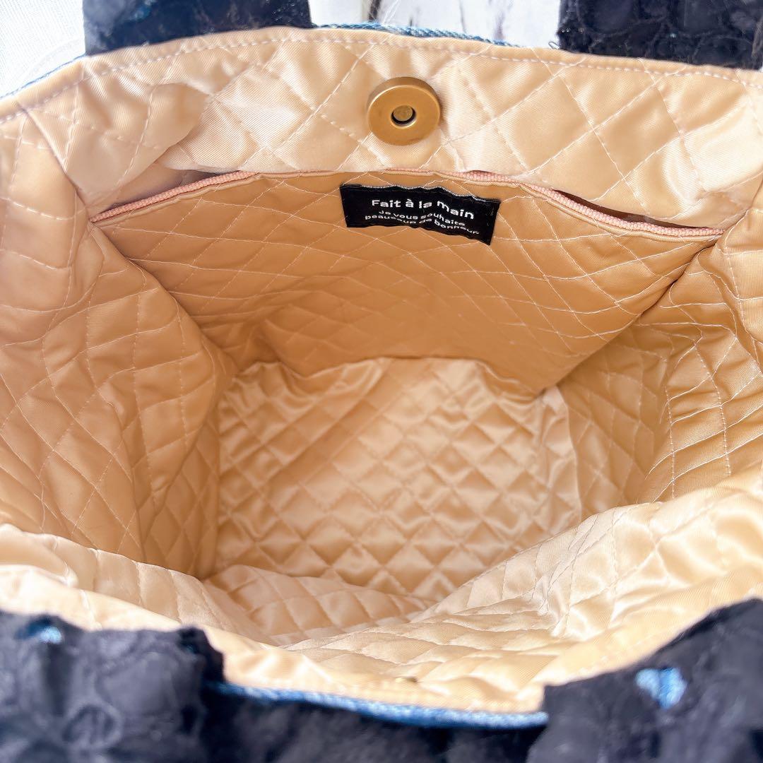 ゆ*ら様 コヤンイサムチョン　薔薇柄クラウディちゃん　ブラックファー