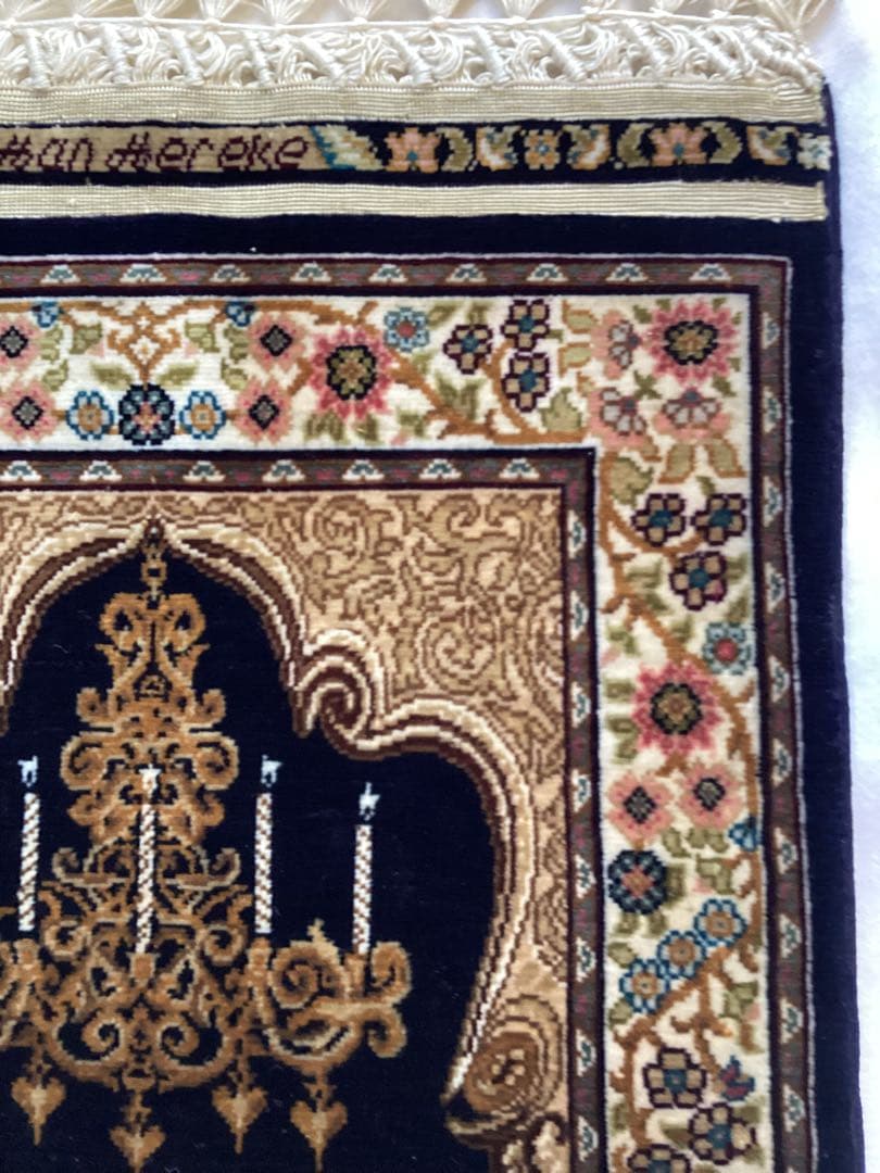 お値下げ　逸品　SCHFA スチファ　ヘレケ絨毯　20×20 400万ノット