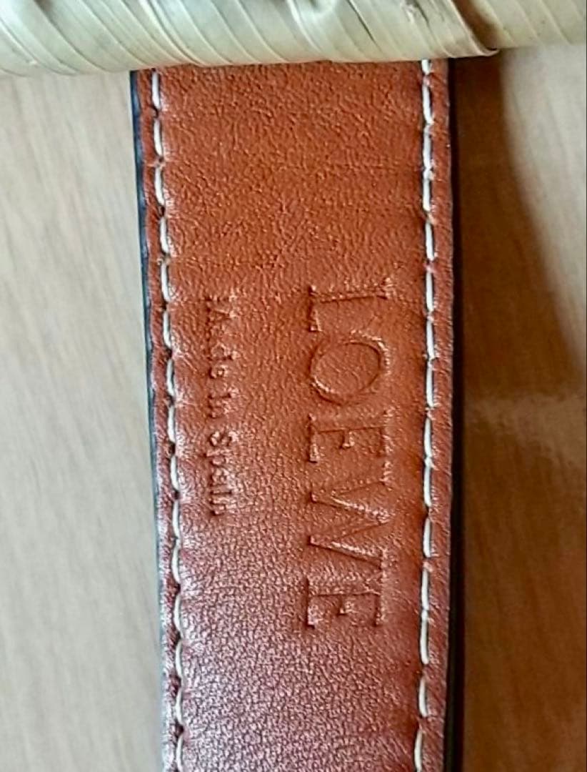 LOEWEロエベ バスケット かごバッグ ナチュラル/ブラウン 保存袋