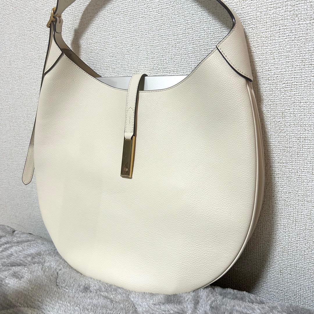 未使用級✨ポロラルフローレン Polo IDレザーラージショルダーバッグ